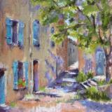 Blue Shutters 14x11