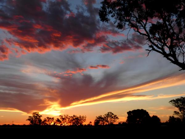 Aussie sunset