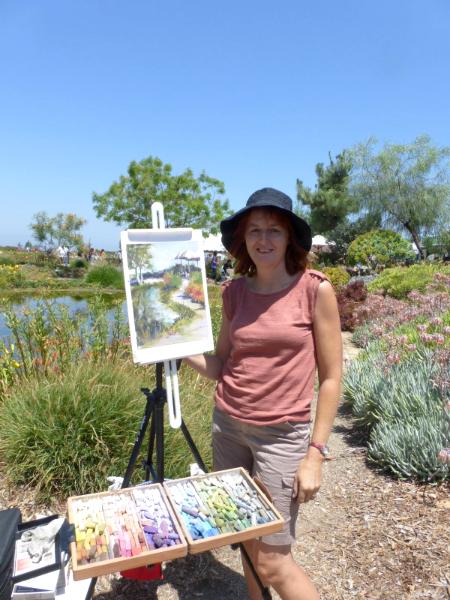 Painting at Waterwise Botanicals