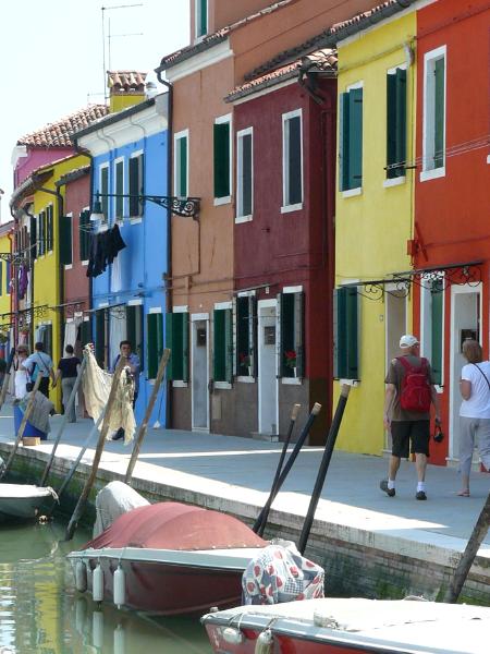 Burano Boats & Houses Italy