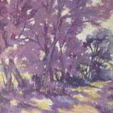 Plum Passion plein air 16x12