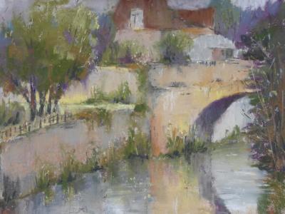 Bridge at Castlefranc - plein air