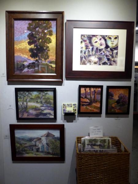 My current display at Artbeat on Main Street