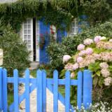 Blue door Ile de Brehat