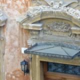 Roman door details Italy