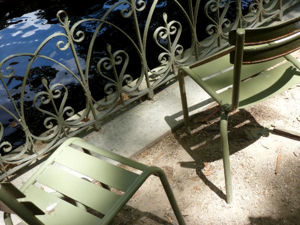 Garden chairs Paris