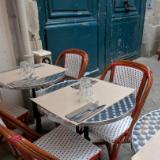 Blue door Paris