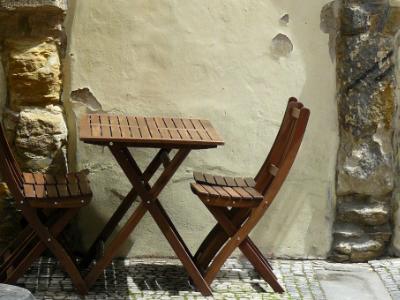 Table and Chairs Prague