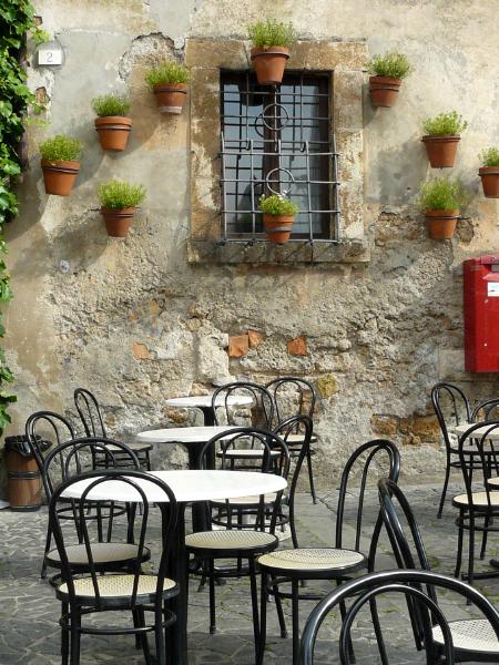Pots on Wall Italy