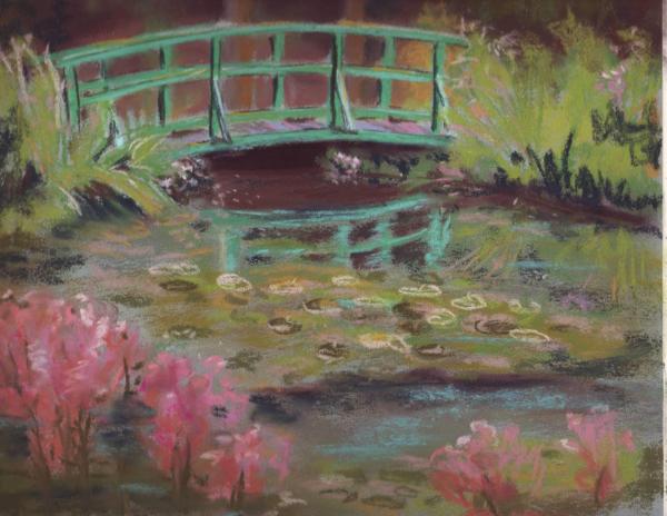 Monet's Bridge 12x9