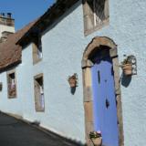 Blue Door Culross Scotland
