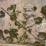 Man in a boat tombstone Perth Scotland