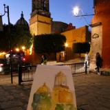 Evening sketching, San Miguel