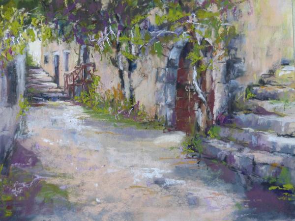 Old French Street 12x9