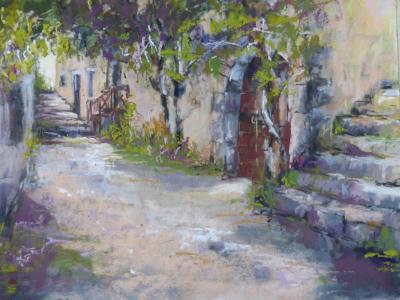 Old French Street 12x9