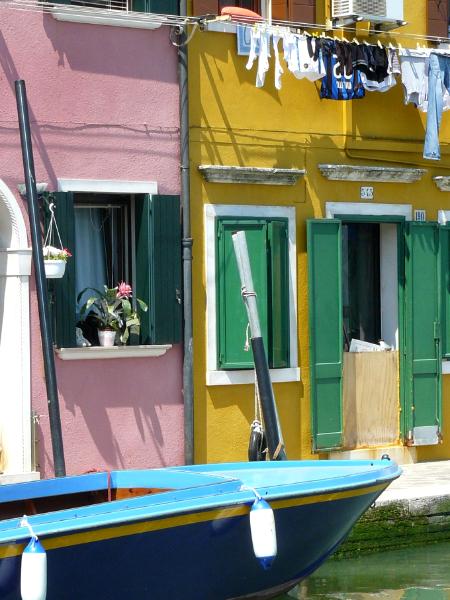 Green Shutters Burano Italy