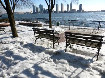 Snow in New York