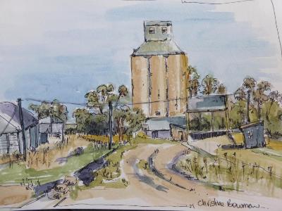 Grain Silos, Finley, Australia