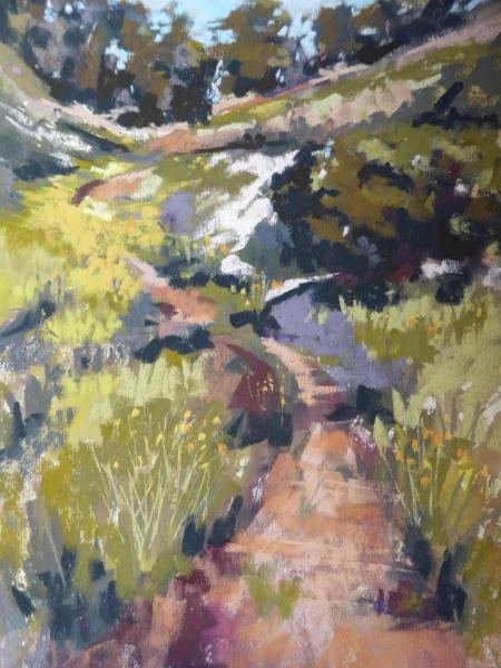 Up The Hill 9x12